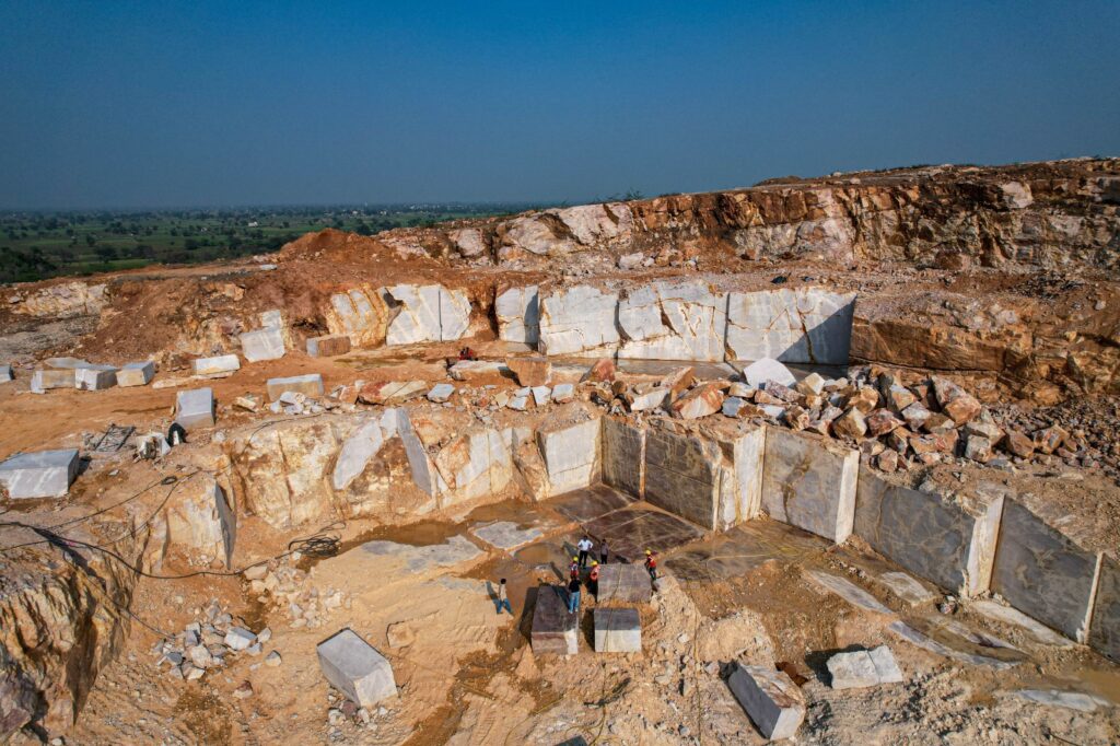 block mine